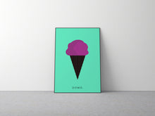 Load image into Gallery viewer, BERRY SORBET CONE (TASTE SET) 16x22
