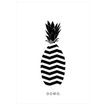 Load image into Gallery viewer, ABSTRACT PINEAPPLE B&amp;W 8x11
