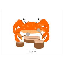 Load image into Gallery viewer, DRUMMER CRAB (SEA COLLECTION) 22x16
