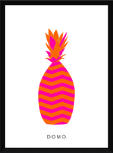 Load image into Gallery viewer, ABSTRACT PINEAPPLE ORANGE 8X11
