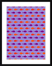 Load image into Gallery viewer, ORANGE FISH 8X11
