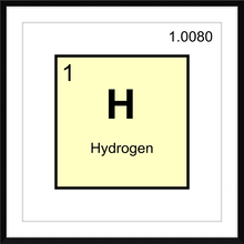 Load image into Gallery viewer, HYDROGEN (LAB COLLECTION)12x12
