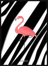 Load image into Gallery viewer, PINK FLAMINGO 16x22
