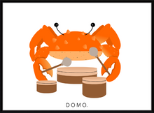 Load image into Gallery viewer, DRUMMER CRAB (SEA COLLECTION) 22x16
