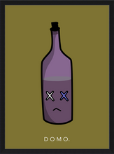 Load image into Gallery viewer, FROWNING ALE DUSTY GRAPE 8x11
