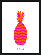 Load image into Gallery viewer, ABSTRACT PINEAPPLE ORANGE 8X11
