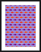 Load image into Gallery viewer, ORANGE FISH 8X11
