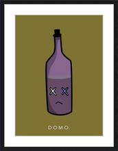 Load image into Gallery viewer, FROWNING ALE DUSTY GRAPE 8x11
