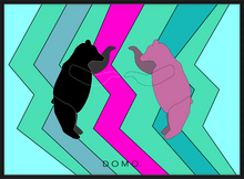 Load image into Gallery viewer, DISCO BEARS 22x16
