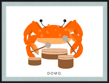 Load image into Gallery viewer, DRUMMER CRAB (SEA COLLECTION) 22x16
