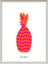 Load image into Gallery viewer, ABSTRACT PINEAPPLE ORANGE 8X11
