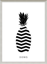 Load image into Gallery viewer, ABSTRACT PINEAPPLE B&amp;W 8x11
