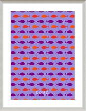 Load image into Gallery viewer, ORANGE FISH 8X11
