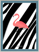 Load image into Gallery viewer, PINK FLAMINGO 16x22
