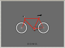 Load image into Gallery viewer, RED BIKE 22x16
