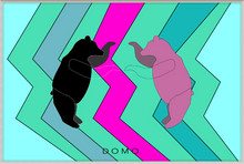 Load image into Gallery viewer, DISCO BEARS 36x24
