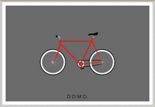 Load image into Gallery viewer, RED BIKE 36x24
