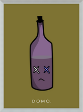 Load image into Gallery viewer, FROWNING ALE DUSTY GRAPE 8x11
