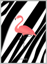 Load image into Gallery viewer, PINK FLAMINGO 16x22
