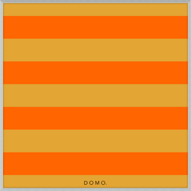 ORANGE HORIZONTAL (SEA COLLECTION) 24x24