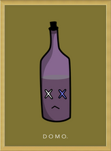 Load image into Gallery viewer, FROWNING ALE DUSTY GRAPE 8x11
