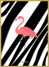 Load image into Gallery viewer, PINK FLAMINGO 16x22
