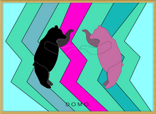 Load image into Gallery viewer, DISCO BEARS 22x16
