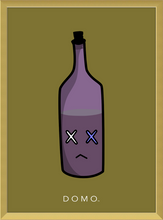 Load image into Gallery viewer, FROWNING ALE DUSTY GRAPE 8x11
