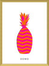 Load image into Gallery viewer, ABSTRACT PINEAPPLE ORANGE 8X11
