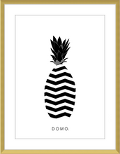 Load image into Gallery viewer, ABSTRACT PINEAPPLE B&amp;W 8x11
