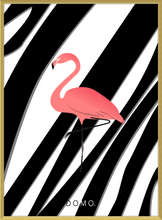 Load image into Gallery viewer, PINK FLAMINGO 16x22
