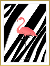 Load image into Gallery viewer, PINK FLAMINGO 16x22
