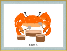 Load image into Gallery viewer, DRUMMER CRAB (SEA COLLECTION) 22x16
