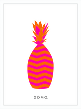 Load image into Gallery viewer, ABSTRACT PINEAPPLE ORANGE 8X11
