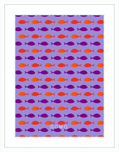 Load image into Gallery viewer, ORANGE FISH 8X11
