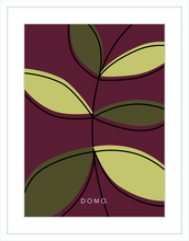 Load image into Gallery viewer, MERLOT FERN 8x11
