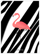 Load image into Gallery viewer, PINK FLAMINGO 16x22
