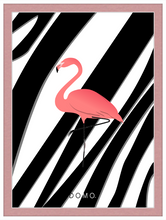 Load image into Gallery viewer, PINK FLAMINGO 16x22
