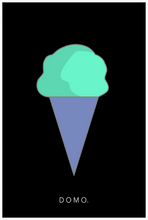 Load image into Gallery viewer, PERIWINKLE CONE 24x36
