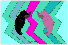 Load image into Gallery viewer, DISCO BEARS 60x40
