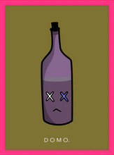 Load image into Gallery viewer, FROWNING ALE DUSTY GRAPE 8x11
