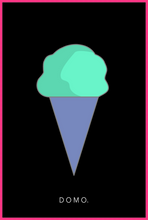 Load image into Gallery viewer, PERIWINKLE CONE 24x36

