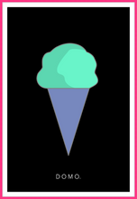 Load image into Gallery viewer, PERIWINKLE CONE 24x36
