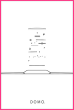 Load image into Gallery viewer, EXPLODED WATCH B&amp;W 32x48
