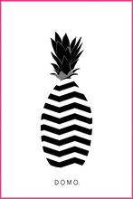 Load image into Gallery viewer, ABSTRACT PINEAPPLE B&amp;W 40x60
