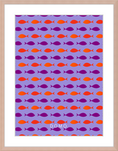 Load image into Gallery viewer, ORANGE FISH 8X11
