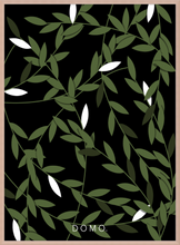 Load image into Gallery viewer, OLIVE WHITE FOUGERE 16x22
