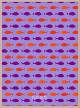 Load image into Gallery viewer, ORANGE FISH 16X22
