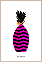 Load image into Gallery viewer, ABSTRACT PINEAPPLE PURPLE FADE 24x36
