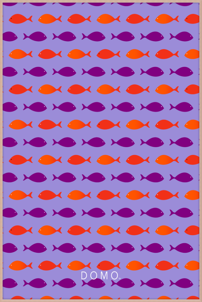ORANGE FISH 32X48